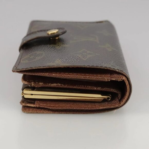 LOUIS VUITTON Monogram Porte Monnaie Billets Viennois Wallet M61663 Auth 96797 - Picture 4 of 15